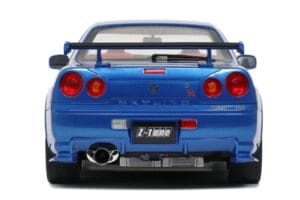 Nissan Skyline GT-R R34 NISMO Z-Tune Bayside Blue Otto 1:12 G082 Pryskyřice – obrázek 3 z 4
