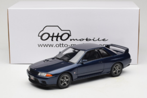 Nissan Skyline GT-R BNR32 Dark Blue Pearl Otto 1:18 OT1199 Pryskyřice – obrázek 6 z 6