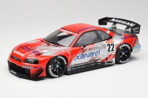 Nissan Skyline GT-R #22 M. Krumm / S. Motoyama Xanavi Nismo JGTC 2002 AUTOart 1:18 80277 Kov