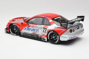 Nissan Skyline GT-R #22 M. Krumm / S. Motoyama Xanavi Nismo JGTC 2002 AUTOart 1:18 80277 Kov – obrázek 5 z 6