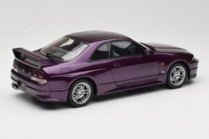 Nissan Skyline GT-R R33 V-Spec Midnight Purple Otto 1:18 OT1138 Pryskyřice – obrázek 2 z 6