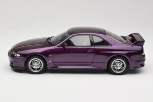 Nissan Skyline GT-R R33 V-Spec Midnight Purple Otto 1:18 OT1138 Pryskyřice – obrázek 3 z 6