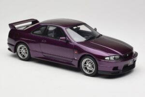 Nissan Skyline GT-R R33 V-Spec Midnight Purple Otto 1:18 OT1138 Pryskyřice – obrázek 4 z 6