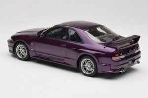 Nissan Skyline GT-R R33 V-Spec Midnight Purple Otto 1:18 OT1138 Pryskyřice – obrázek 5 z 6