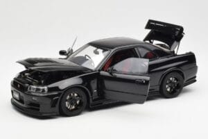 Nissan Skyline GT-R R34 NISMO Z-Tune Černý AUTOart 1:18 77355 Kov – obrázek 2 z 8