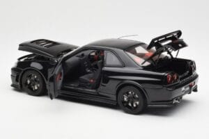 Nissan Skyline GT-R R34 NISMO Z-Tune Černý AUTOart 1:18 77355 Kov – obrázek 5 z 8