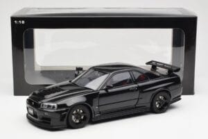 Nissan Skyline GT-R R34 NISMO Z-Tune Černý AUTOart 1:18 77355 Kov – obrázek 8 z 8