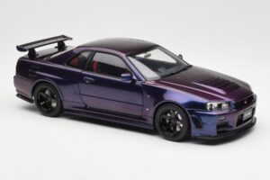 Nissan Skyline GT-R R34 NISMO Z-Tune Midnight Fialový III AUTOart 1:18 77464 Kompozit – obrázek 6 z 8