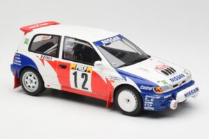 Nissan Sunny GTI-R T. Makinen / S. Harjanne Rally Monte Carlo 1992 Otto 1:18 OT461 Pryskyřice – obrázek 4 z 6