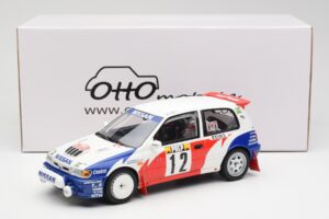 Nissan Sunny GTI-R T. Makinen / S. Harjanne Rally Monte Carlo 1992 Otto 1:18 OT461 Pryskyřice – obrázek 6 z 6