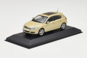 Opel Astra H Žlutý Metalíza Minichamps 1:43 403043003 Kov – obrázek 2 z 4