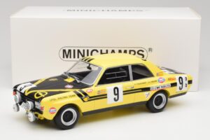 Opel Commodore A Steinmetz #9 J. Haxhe / P. Toussaint 24 Hours of Spa 1970 Minichamps 1:18 107704609 Kov – obrázek 6 z 6