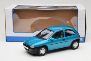 Opel Corsa B Blue Metallic MCG 1:18 MCG18514 Kov – obrázek 6 z 6