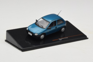 Opel Corsa B Swing Modrý IXO 1:43 CLC581N Kov – obrázek 2 z 4