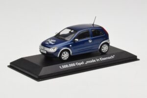 Opel Corsa C 1.5M Made in Eisenach Minichamps 1:43 OPEL003 Kov – obrázek 2 z 4