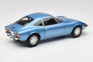 Opel GT Modrý Minichamps 1:18 180049020 Kov – obrázek 3 z 8