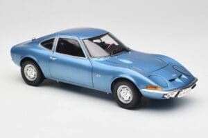 Opel GT Modrý Minichamps 1:18 180049020 Kov – obrázek 6 z 8