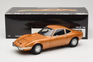 Opel GT Zlatý Minichamps 1:18 180049025 Kov – obrázek 8 z 8