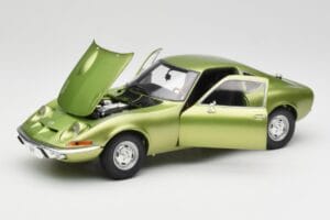 Opel GT Green Metallic Minichamps 1:18 180049029 Kov – obrázek 2 z 8