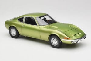 Opel GT Green Metallic Minichamps 1:18 180049029 Kov – obrázek 6 z 8