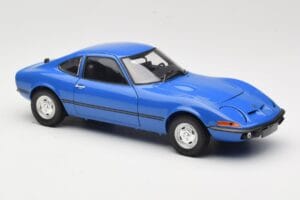 Opel GT/J Modrý Minichamps 1:18 180049023 Kov – obrázek 6 z 8