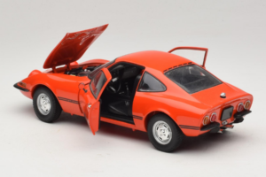 Opel GT/J Červený Minichamps 1:18 180049028 Kov – obrázek 5 z 8