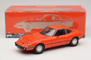 Opel GT/J Červený Minichamps 1:18 180049028 Kov – obrázek 8 z 8
