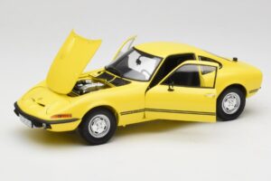 Opel GT/J Žlutý Minichamps 1:18 180049021 Kov – obrázek 2 z 8