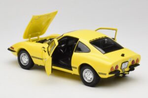 Opel GT/J Žlutý Minichamps 1:18 180049021 Kov – obrázek 5 z 8