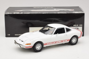 Opel GT Bílý Minichamps 1:18 180049027 Kov – obrázek 8 z 8