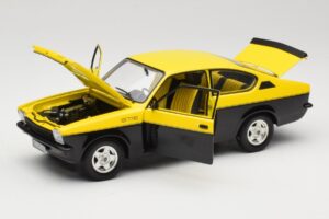 Opel Kadett C GT/E Žlutý & Černý Minichamps 1:18 180045521 Kov – obrázek 2 z 8