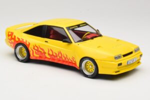 Opel Manta B Mattig Žlutý s Plamenem MCG 1:18 MCG18115 Kov – obrázek 4 z 6