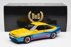 Opel Manta Žlutý Modrý BoS Models 1:18 BOS279 Kov – obrázek 6 z 6