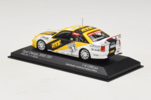 Opel Omega 3000 24V #37 K-H. Strycek DTM 1991 Minichamps 1:43 400914437 Kov – obrázek 3 z 4