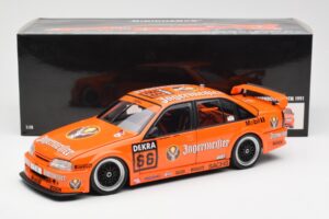 Opel Omega 3000 24V #66 Jägermeister P. Oberdorfer DTM 1991 Minichamps 1:18 100914466 Kov – obrázek 8 z 8