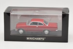 Opel Rekord A Červený Minichamps 1:43 400041004 Kov – obrázek 4 z 4