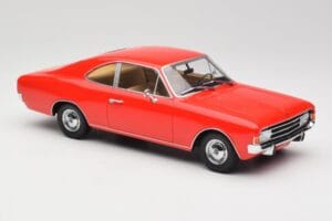 Opel Rekord C Coupe Červený Minichamps 1:18 107047020 Pryskyřice – obrázek 4 z 6