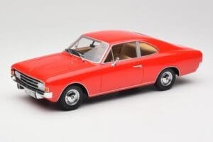 Opel Rekord C Coupe Červený Minichamps 1:18 107047020 Pryskyřice