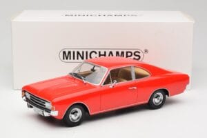Opel Rekord C Coupe Červený Minichamps 1:18 107047020 Pryskyřice – obrázek 6 z 6