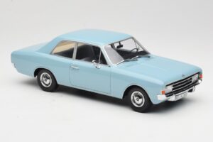 Opel Rekord C Světle Modrý Minichamps 1:18 107047002 Kov – obrázek 4 z 6