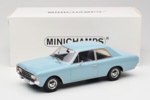 Opel Rekord C Světle Modrý Minichamps 1:18 107047002 Kov – obrázek 6 z 6