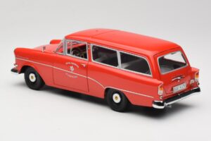 Opel Rekord P1 Caravan Feuerwehr Neuenkirchen Minichamps 1:18 180043291 Kov – obrázek 7 z 8