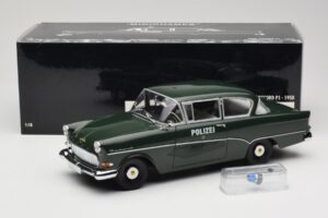 Opel Rekord P1 Polizei Minichamps 1:18 180043290 Kov – obrázek 8 z 8