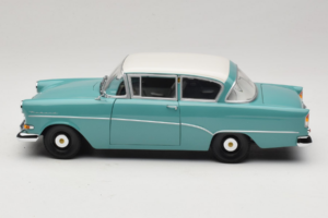 Opel Rekord P1 Tyrkysová Modrá Minichamps 1:18 180043200 Kov – obrázek 4 z 8