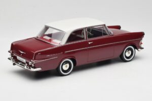 Opel Rekord P2 Tmavě Červený & Bílý BoS Models 1:18 BOS415 Pryskyřice – obrázek 2 z 6