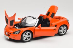 Opel Speedster Oranžový Maisto 1:18 31615 Kov – obrázek 2 z 8