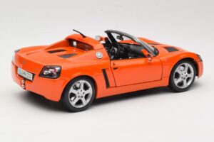 Opel Speedster Oranžový Maisto 1:18 31615 Kov – obrázek 3 z 8