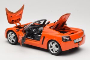 Opel Speedster Oranžový Maisto 1:18 31615 Kov – obrázek 5 z 8