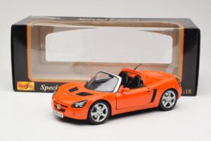 Opel Speedster Oranžový Maisto 1:18 31615 Kov – obrázek 8 z 8
