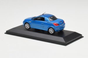 Opel Tigra Twin Top Modrý Minichamps 1:43 919084 Kov – obrázek 3 z 4